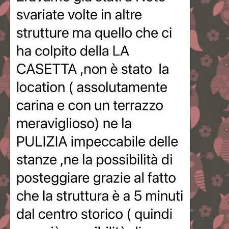 Appartamento Casa Vacanze La Casetta Noto